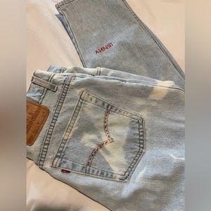 LEVIS x Lenny Jeans 550 relaxed fit tapered leg! Size 12 Regular L